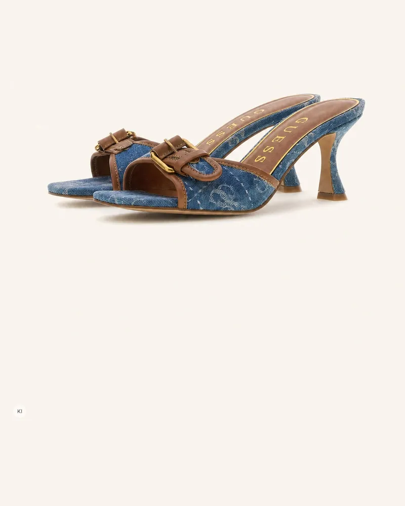 Guess Mules Dista blau Blau
