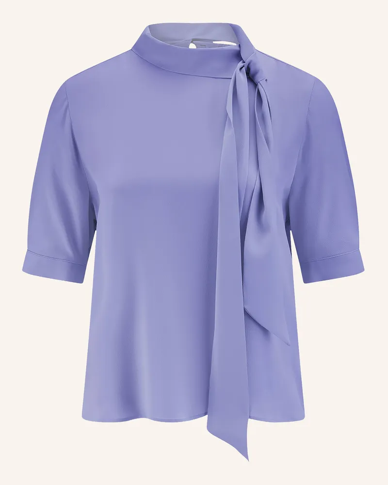 Riani Schluppenbluse Mit Seide blau Hellblau
