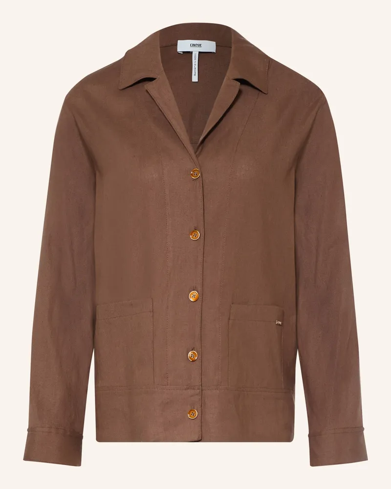 cinque Overshirt Citela braun Dunkelbraun