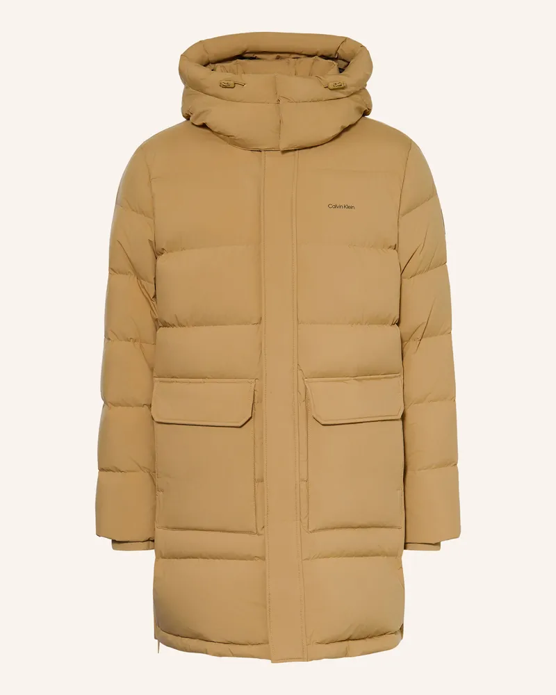 Calvin Klein Daunenmantel beige Beige