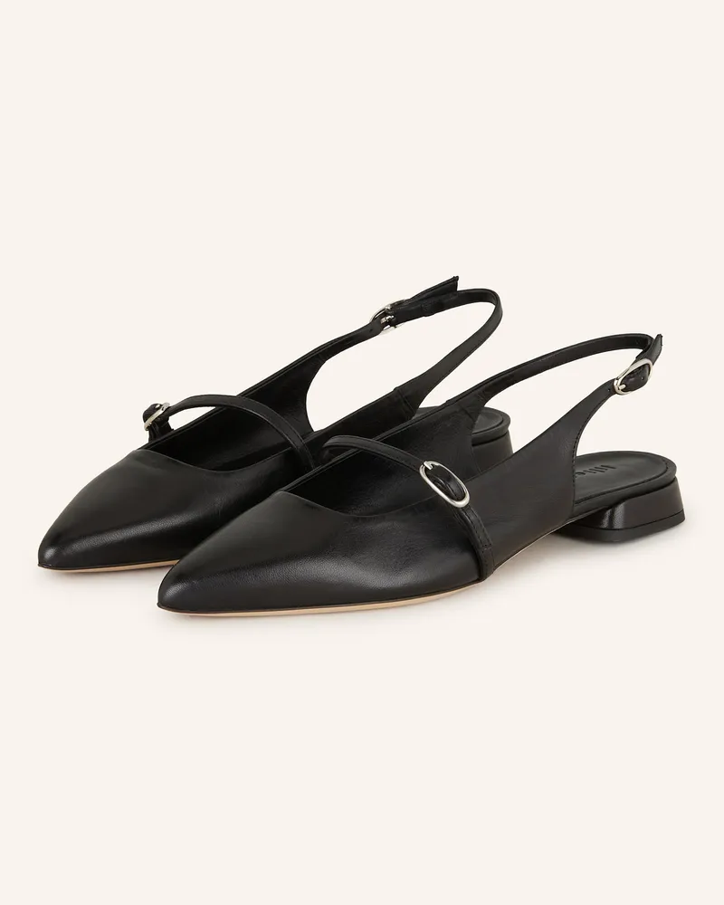lilienfels Slingballerinas Schwarz