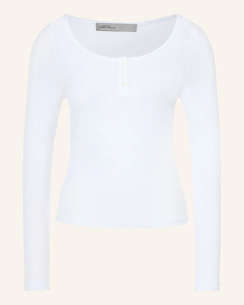 AllSaints Longsleeve Jules weiss Weiss