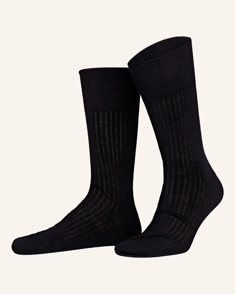 Falke Strümpfe LUXURY NO. 7 Dunkelblau