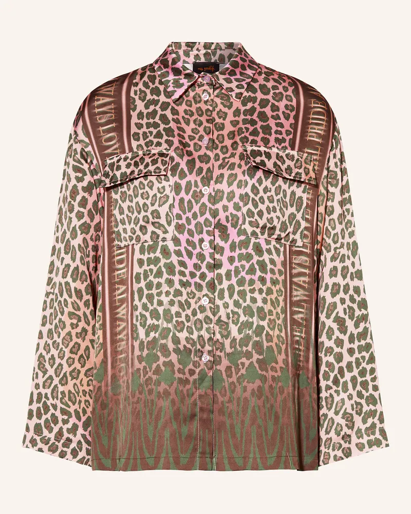 Miss Goodlife Hemdbluse Aus Satin braun Braun