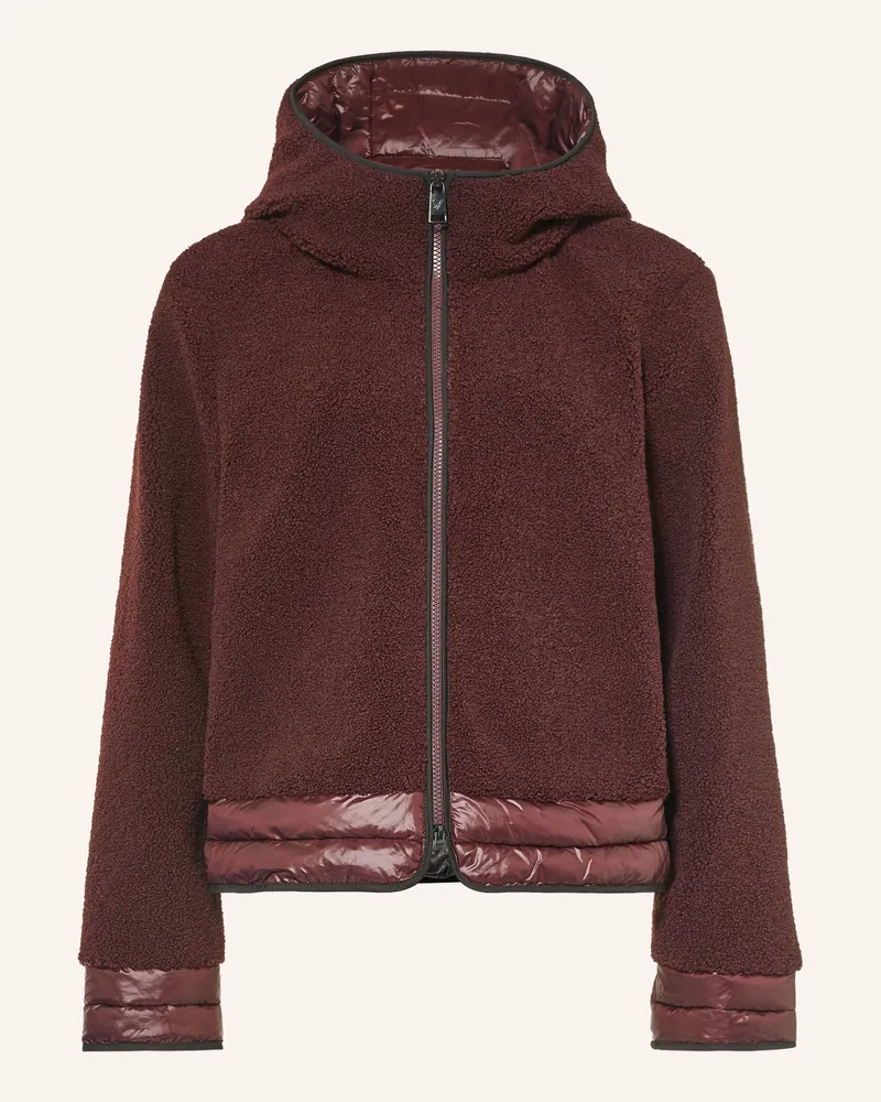 Fuchs Schmitt Teddyfell-Jacke Leipzig rot Dunkelrot