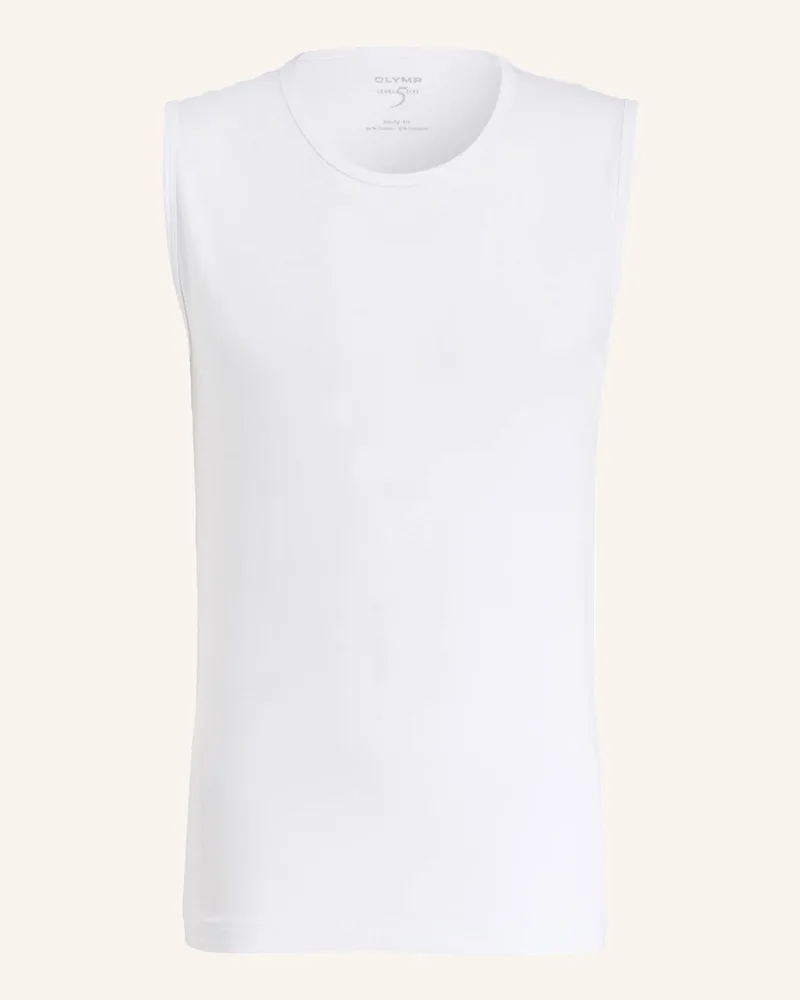 Olymp Unterhemd Level Five Body Fit weiss Weiss