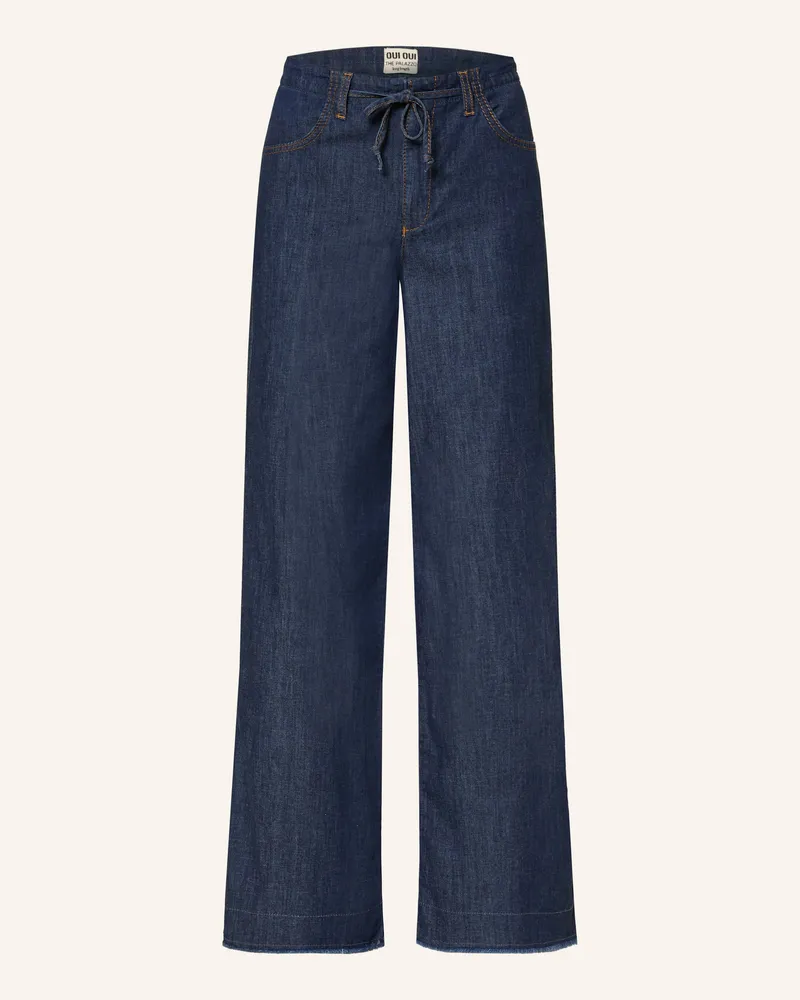 Oui  Marlenehose in Jeansoptik 5900