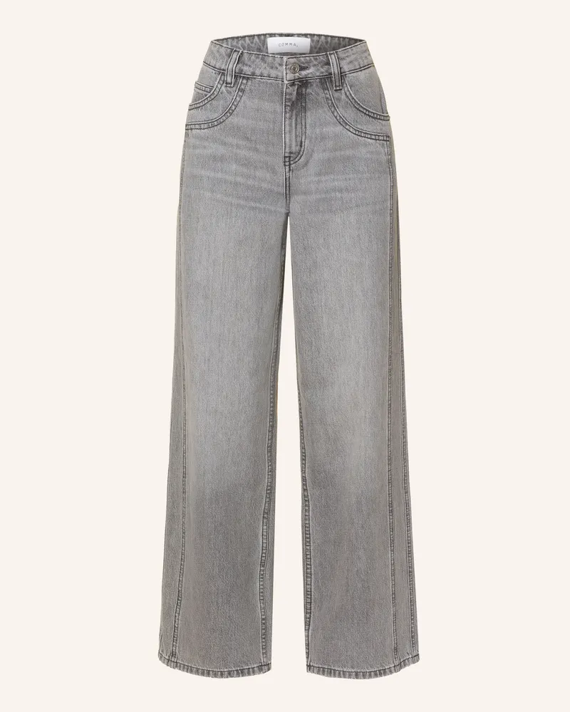 COMMA Wide Leg Jeans grau 92z2
