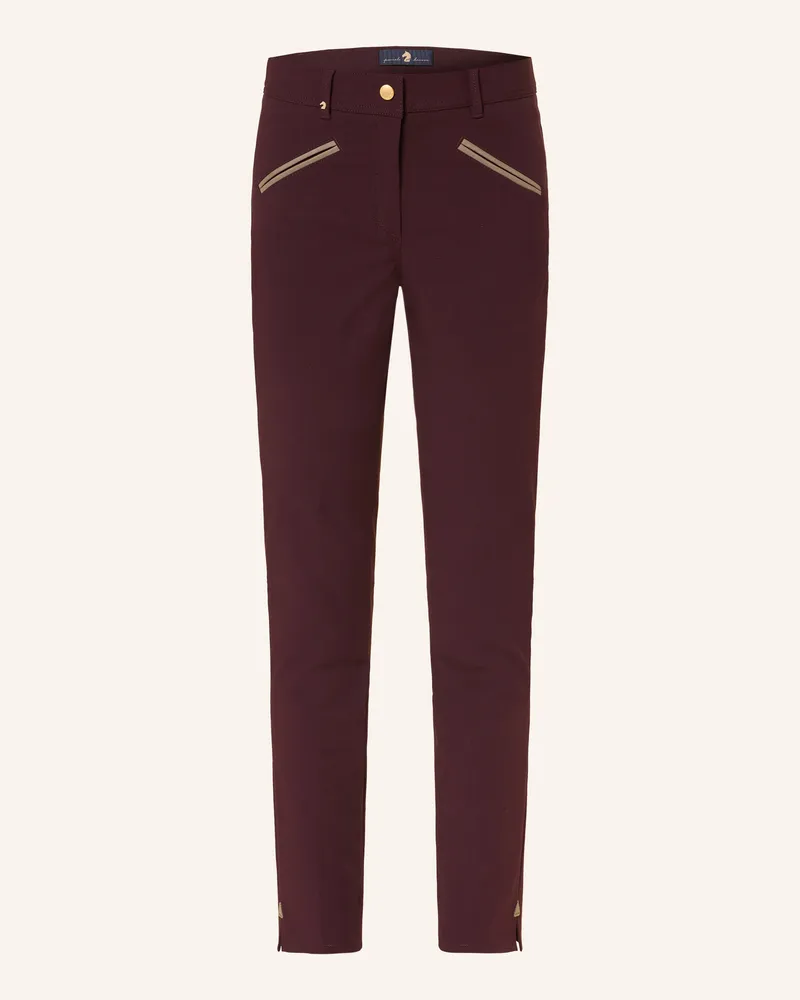Pamela Henson Hose Royal rot Dunkelrot