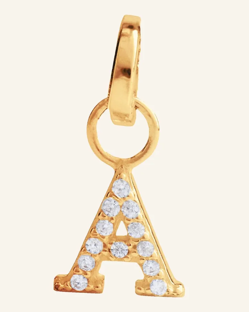 POMPIDOU Kette A By Glambou gold Gold