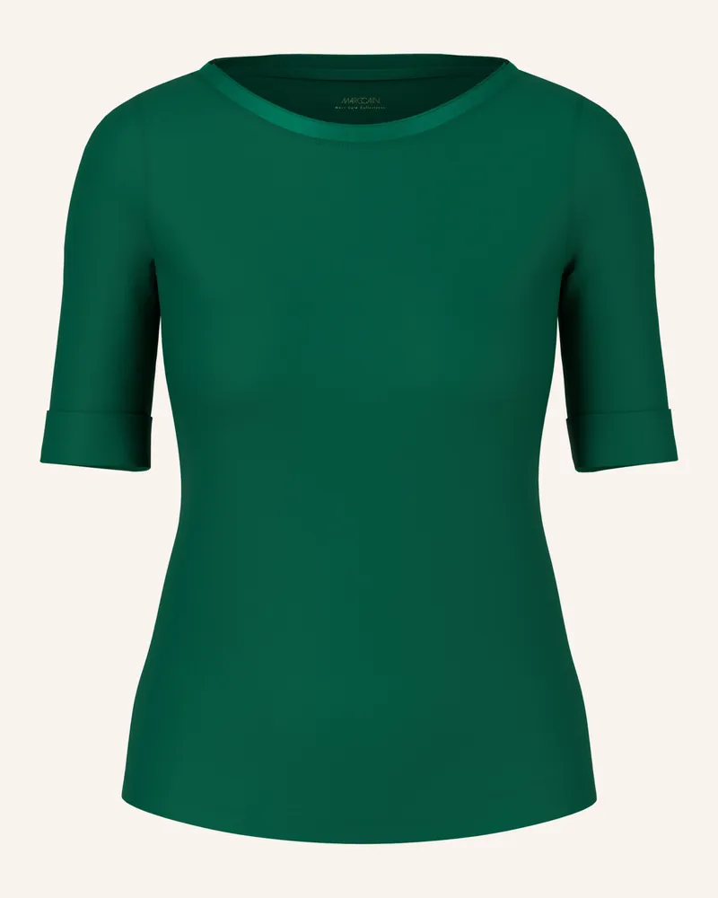 Marc Cain Shirt mit 3/4-Arm Dunkelgrün