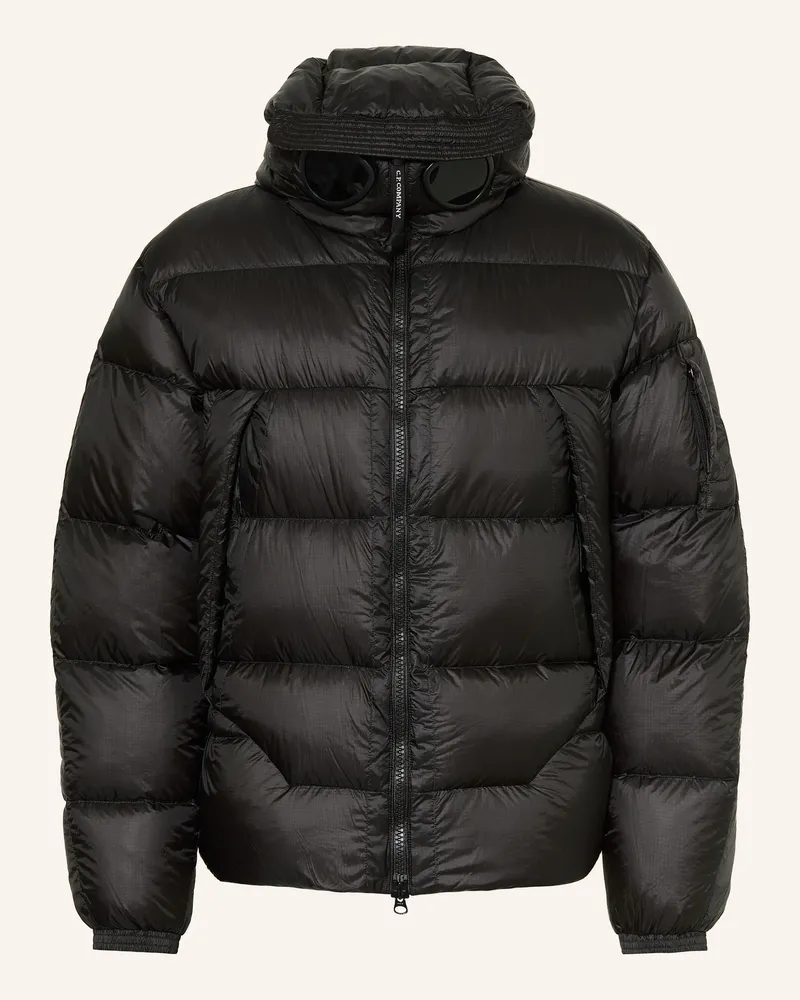 C.P. Company Daunenjacke schwarz Schwarz
