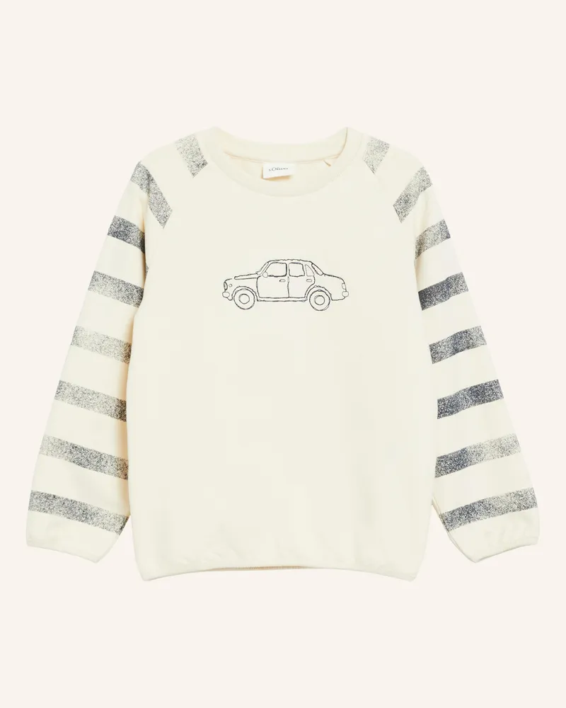 S.Oliver Sweatshirt beige Creme