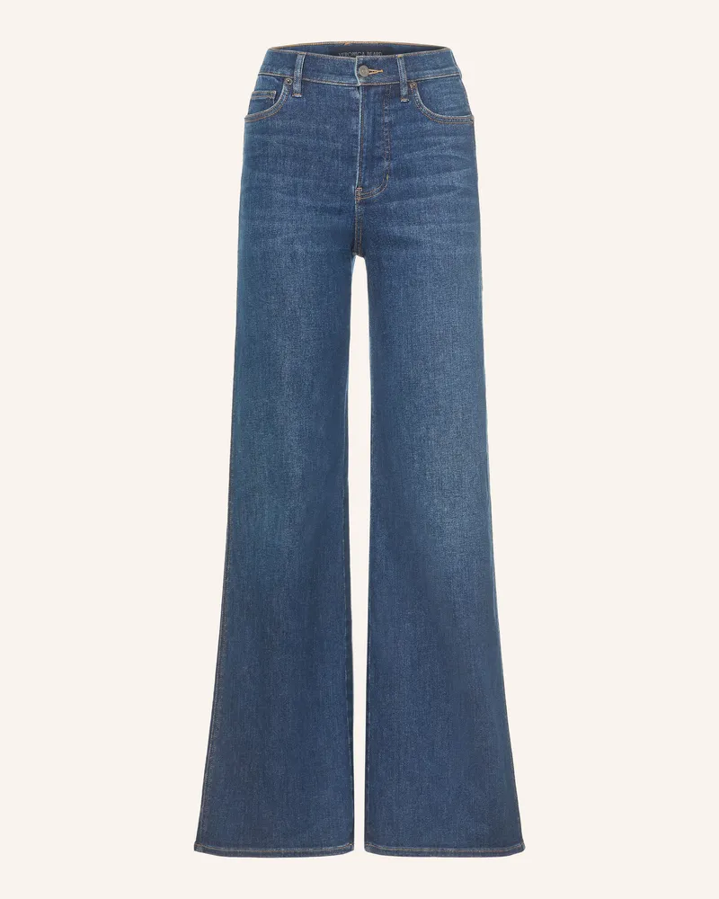 Veronica Beard Wide Leg Jeans Taylor blau B1279