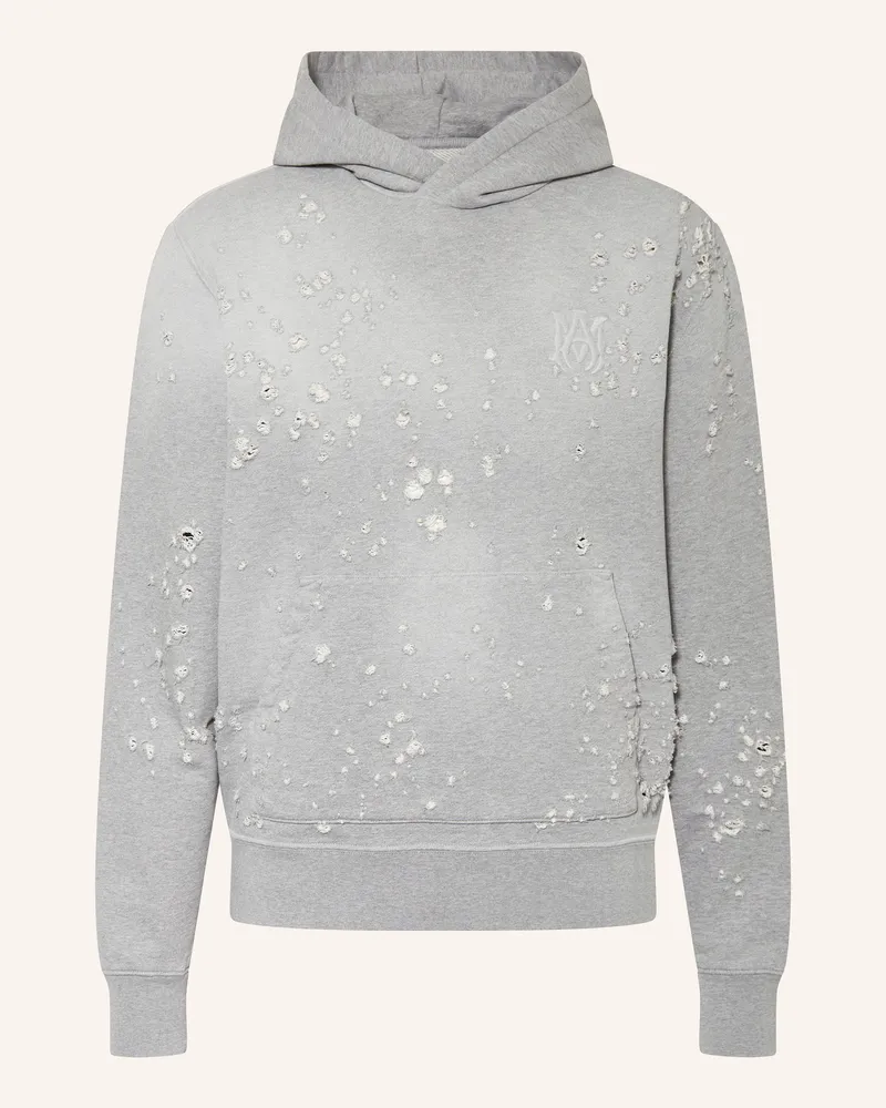 Amiri Hoodie SHOTGUN Grau