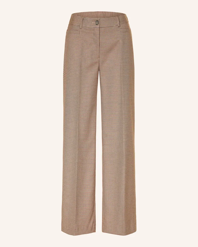 More & More Marlenehose rot Beige