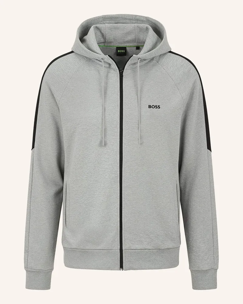HUGO BOSS Sweatshirt TRACKSUIT SET_IN Regular Fit Silber