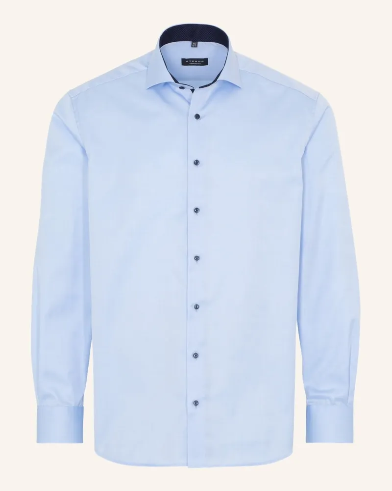 Eterna Hemd COMFORT FIT Blau