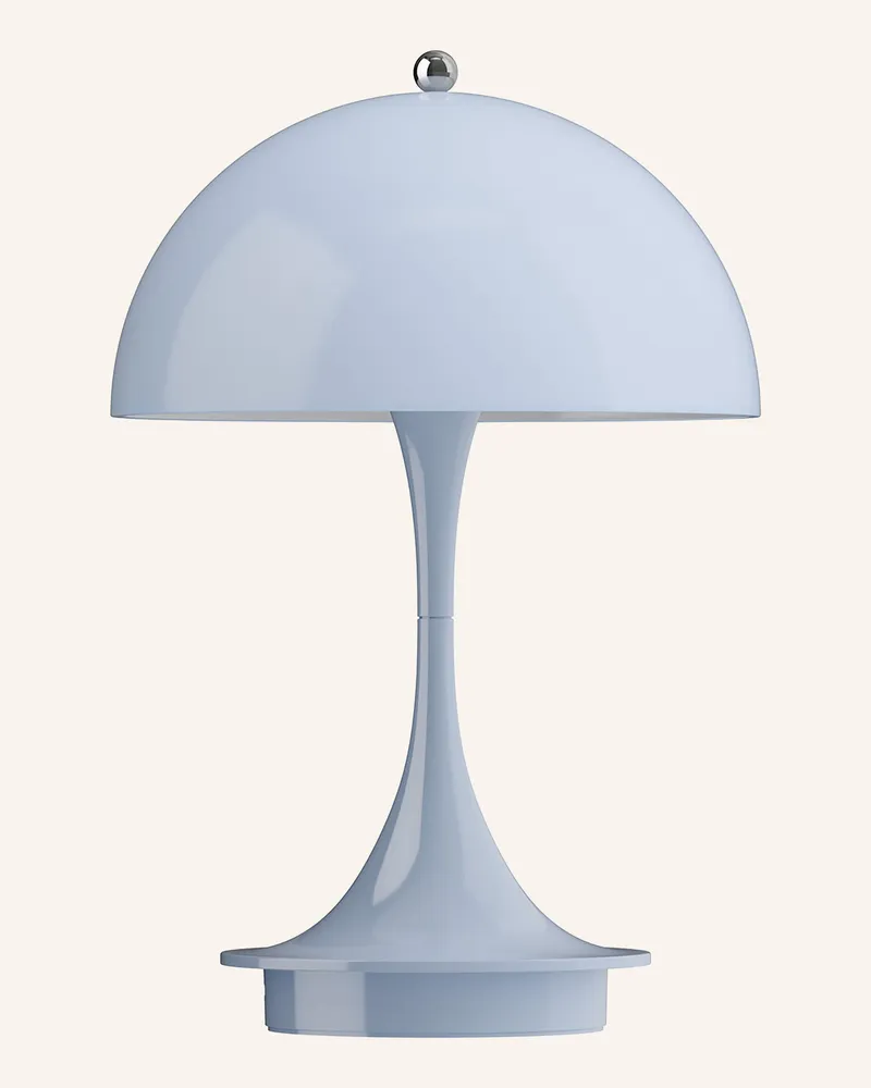Louis Poulsen Tischleuchte Panthella 160 Portable blau Hellblau