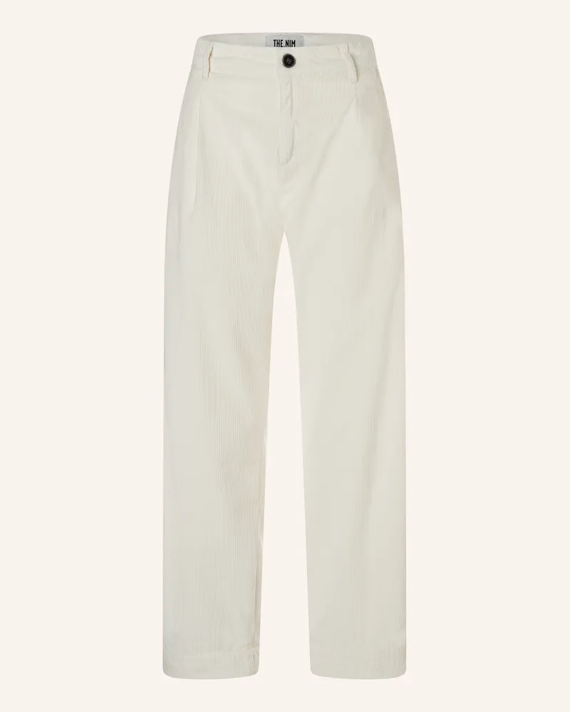 THE.NIM Hose CHINO PINCE Weiss