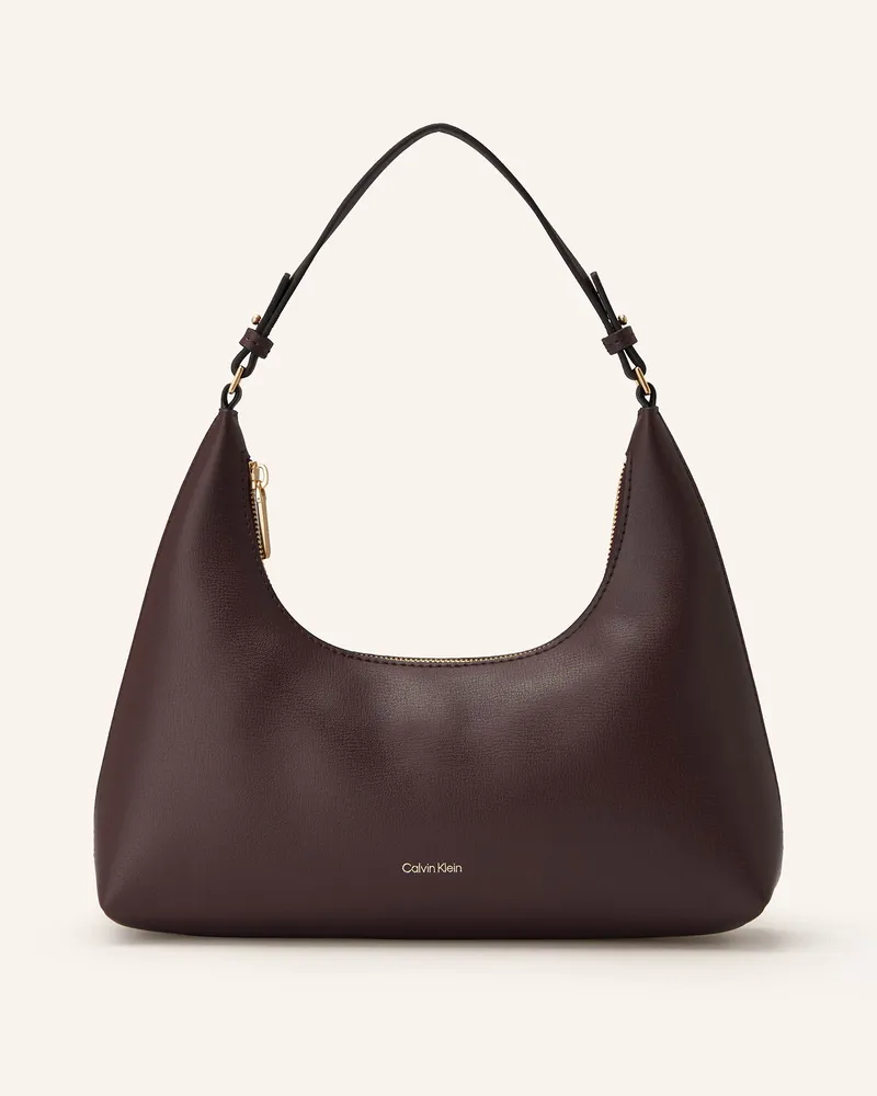 Calvin Klein Schultertasche Dunkelrot