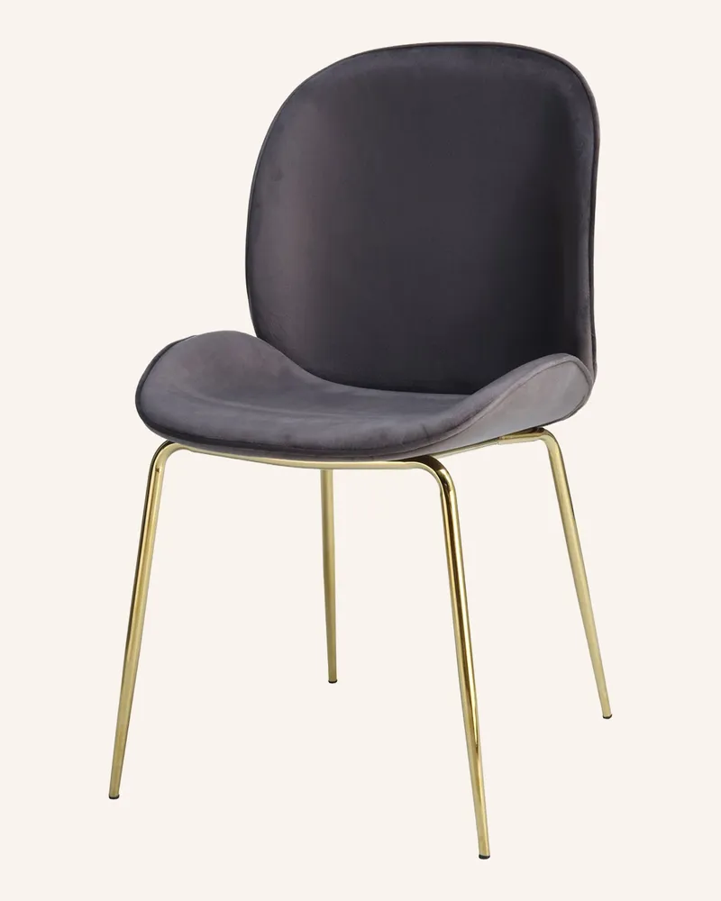 Kayoom Stuhl CHARLIZE 2erSet Grau
