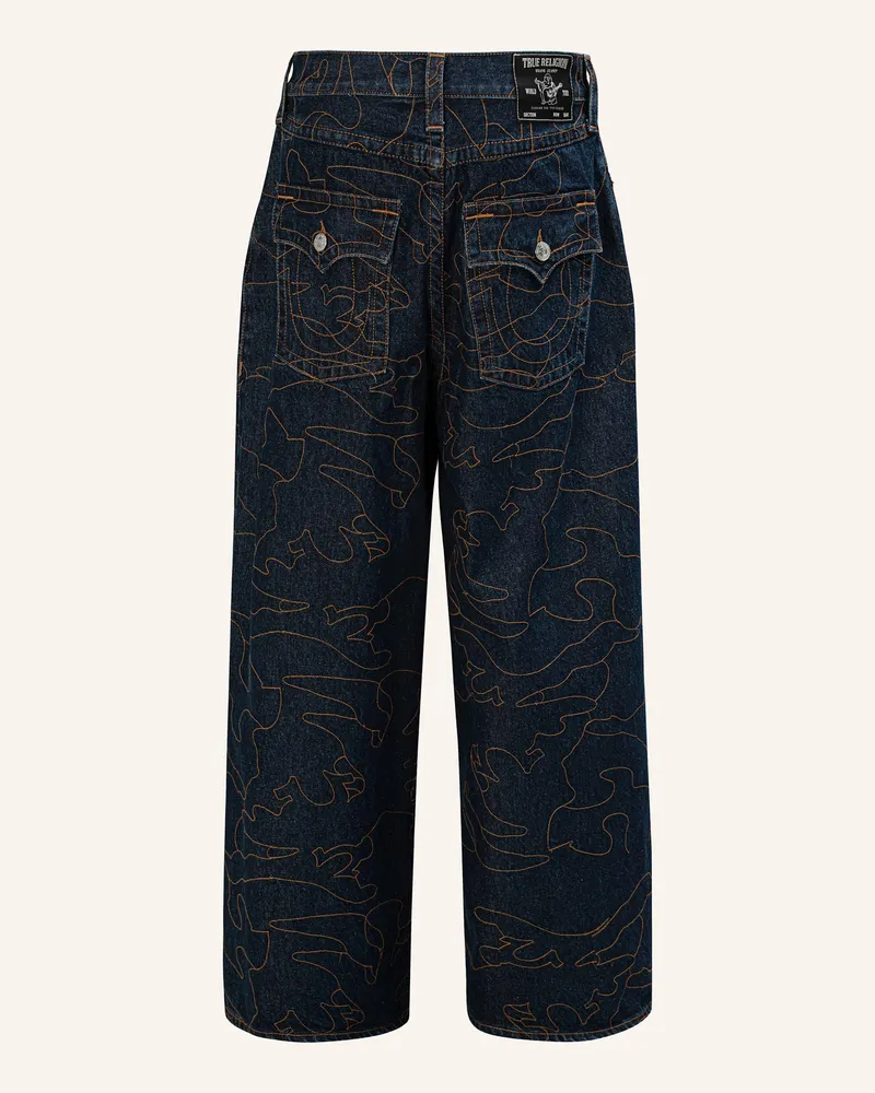 True Religion Jeans MIKEY EMBROIDERY Blau