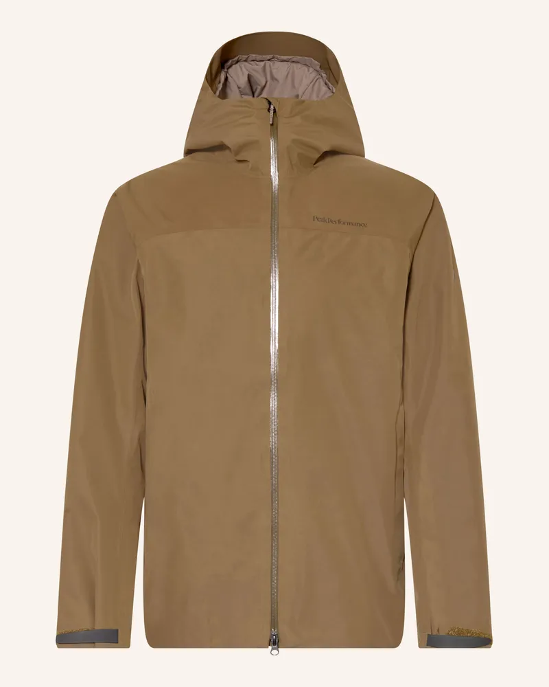 Peak Performance Steppjacke Treeline Hipe® gruen Khaki