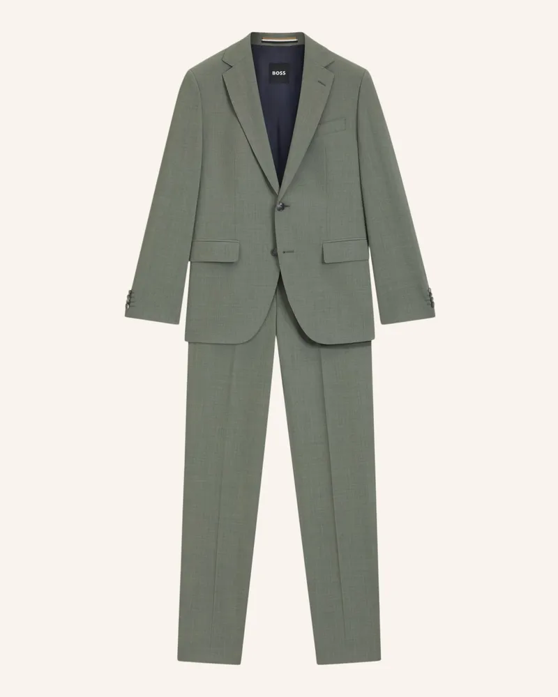 HUGO BOSS Business Anzug H-JECKSON-2PCS-253 Regular Fit Grün