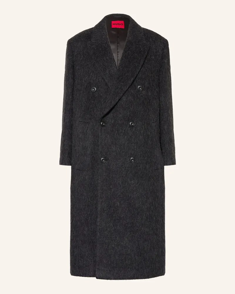 HUGO BOSS Wollmantel MANUS Schwarz