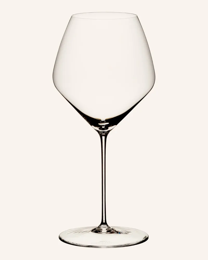 Riedel 2er-Set Weingläser Veloce Pinot Noir/Nebbiolo transparent Weiss