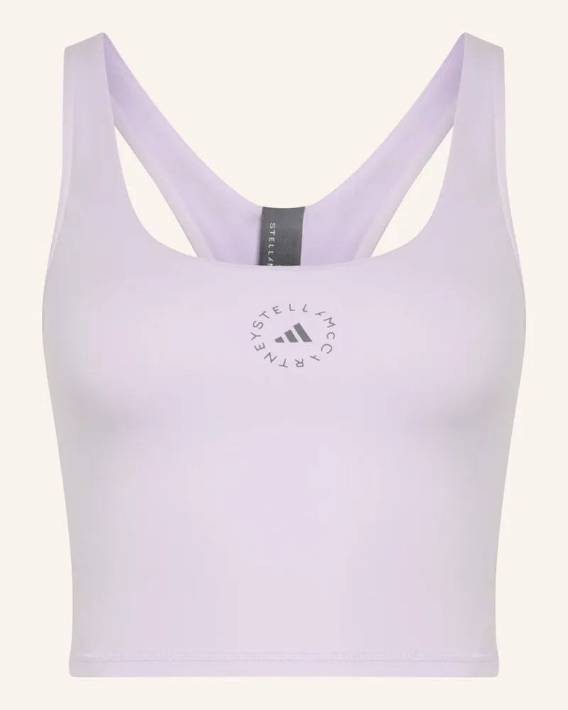 adidas Cropped-Top Adidas By Stella Mccartney lila Helllila