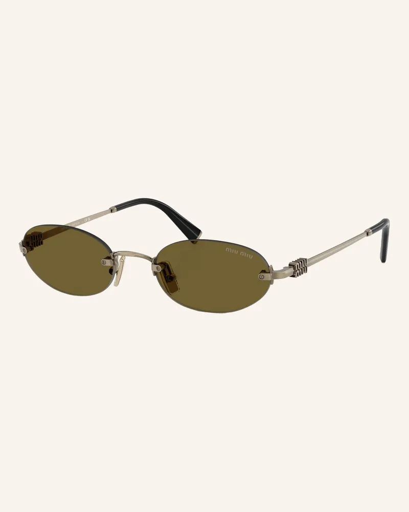 Miu Miu Sonnenbrille Mu a54s gold 26c09z
