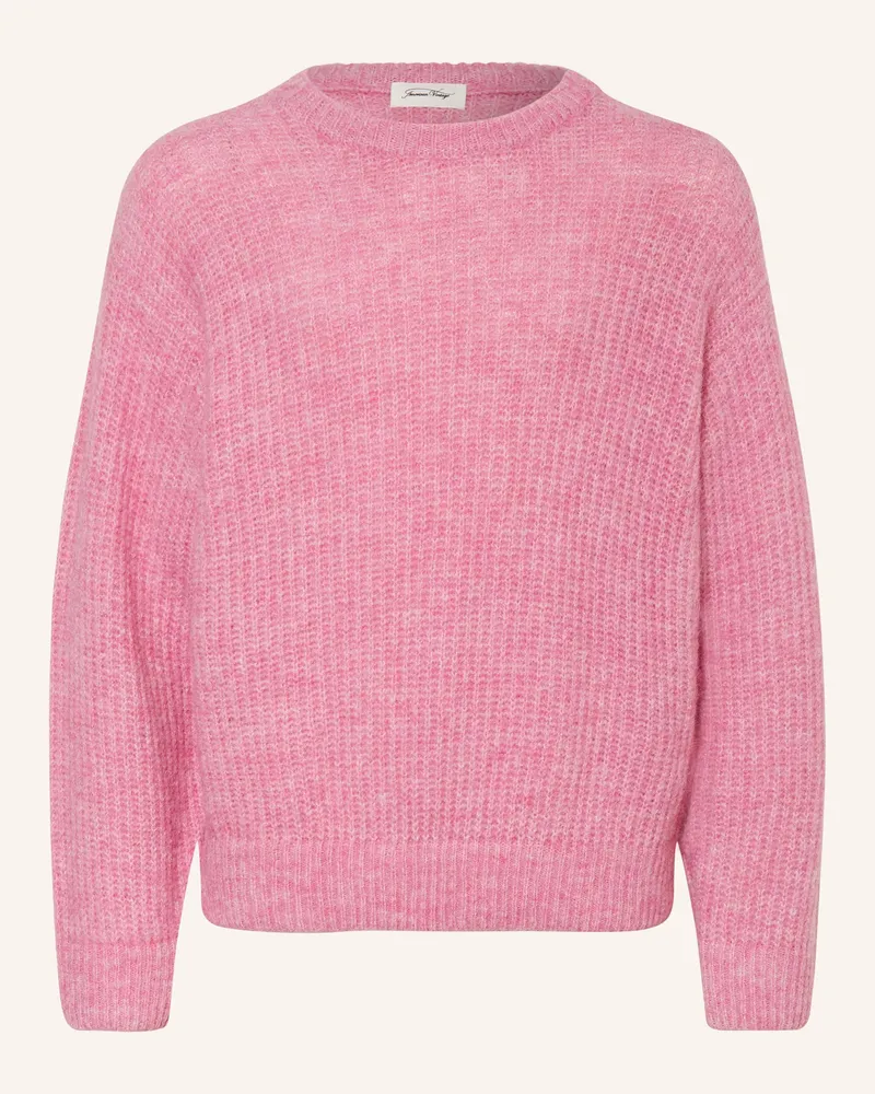 American Vintage Pullover mit Alpaka Rosa