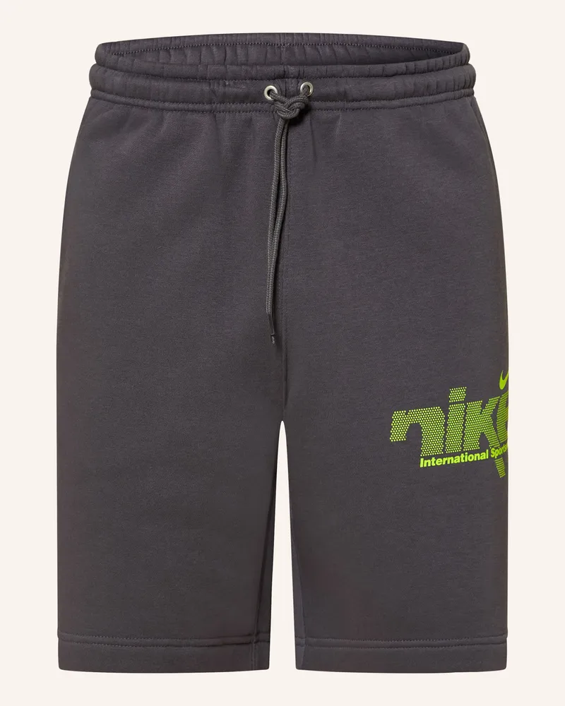 Nike Sweatshorts CLUB Grau