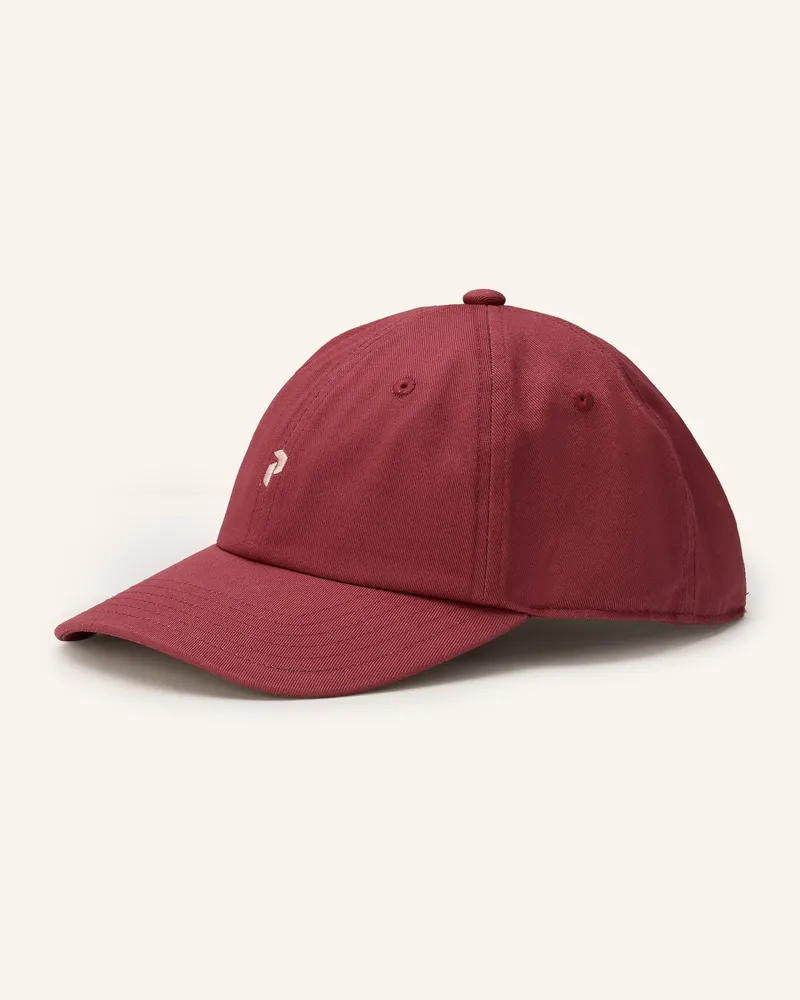 Peak Performance Cap rot Dunkelrot