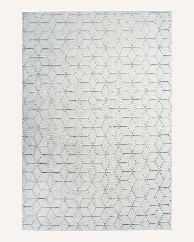 Kayoom Hochflor Teppich VIVICA 125 Grau