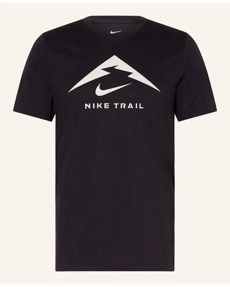 Nike Laufshirt Schwarz