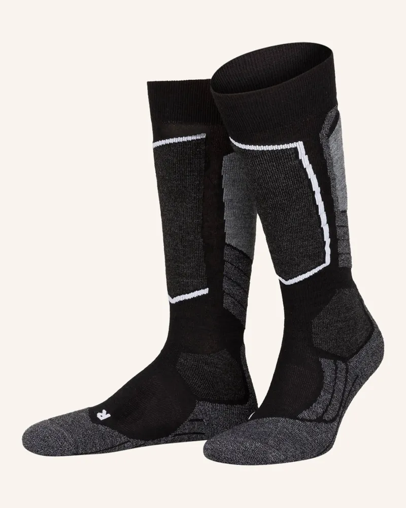 Falke Skisocken sk2 schwarz Schwarz