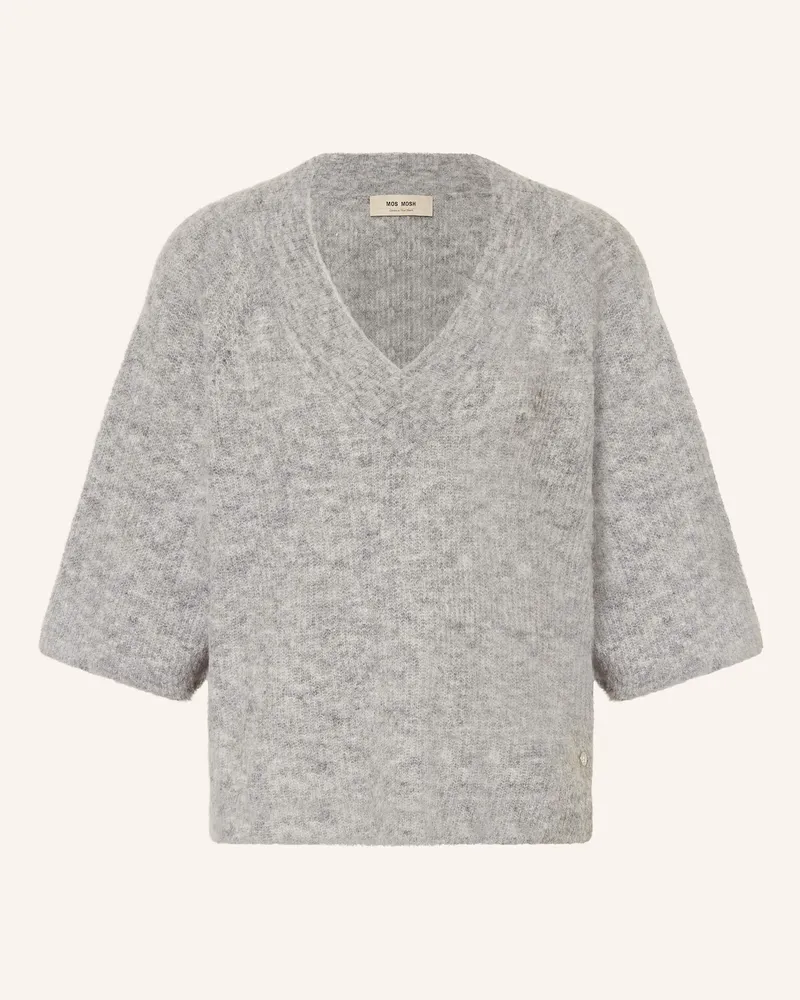 Mos Mosh Strickshirt MMTACI mit Alpaka Grau