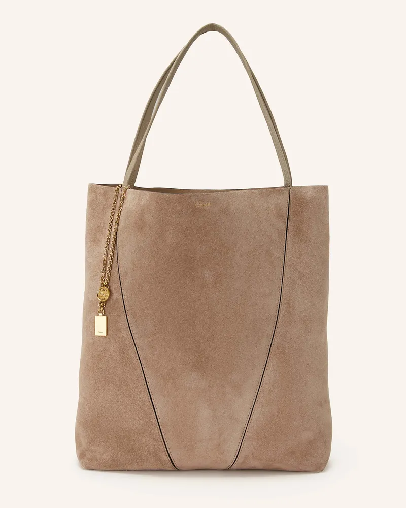 Chloé Shopper Spin grau Motty