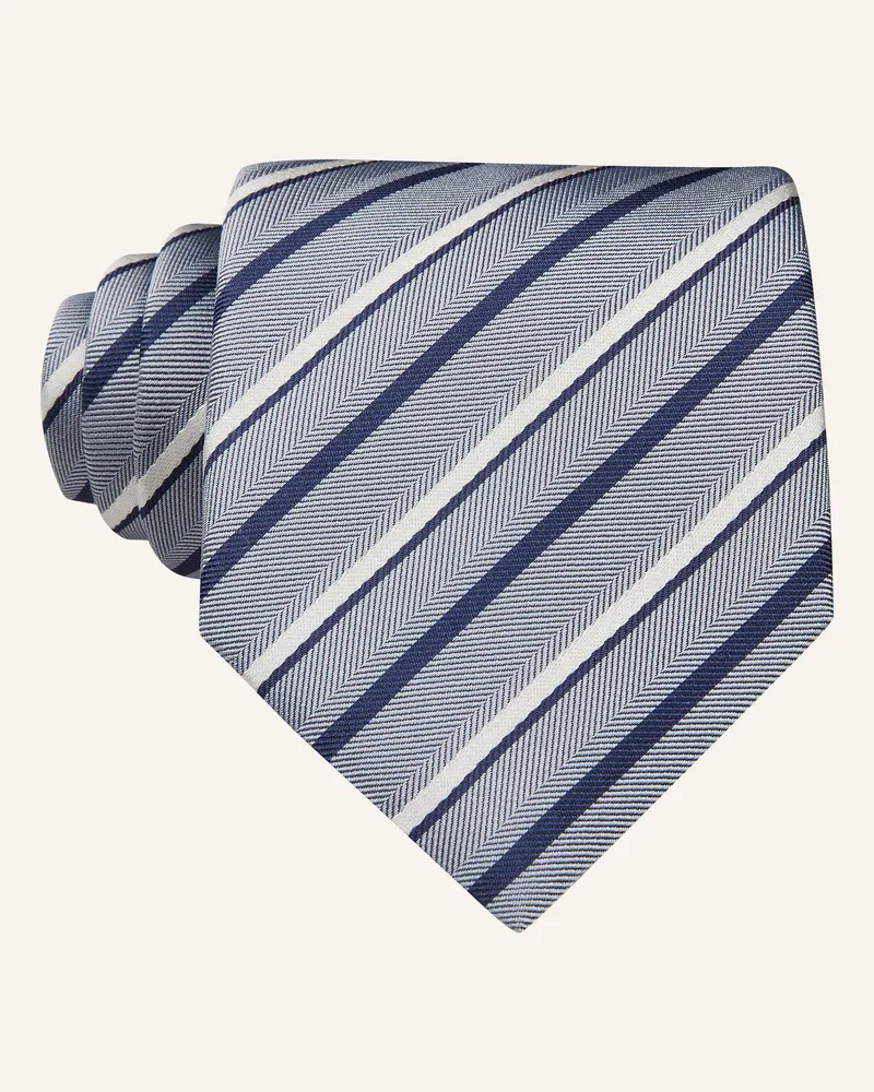HUGO BOSS Krawatte H-TIE Blaugrau