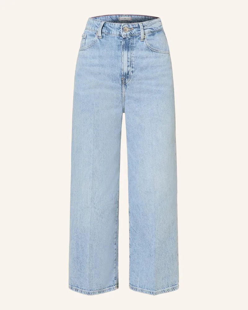 Tommy Hilfiger Wide Leg Jeans blau 1ac