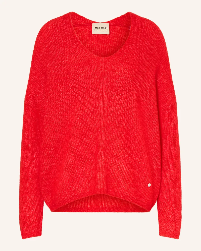 Mos Mosh Pullover THORA mit Alpaka Rot