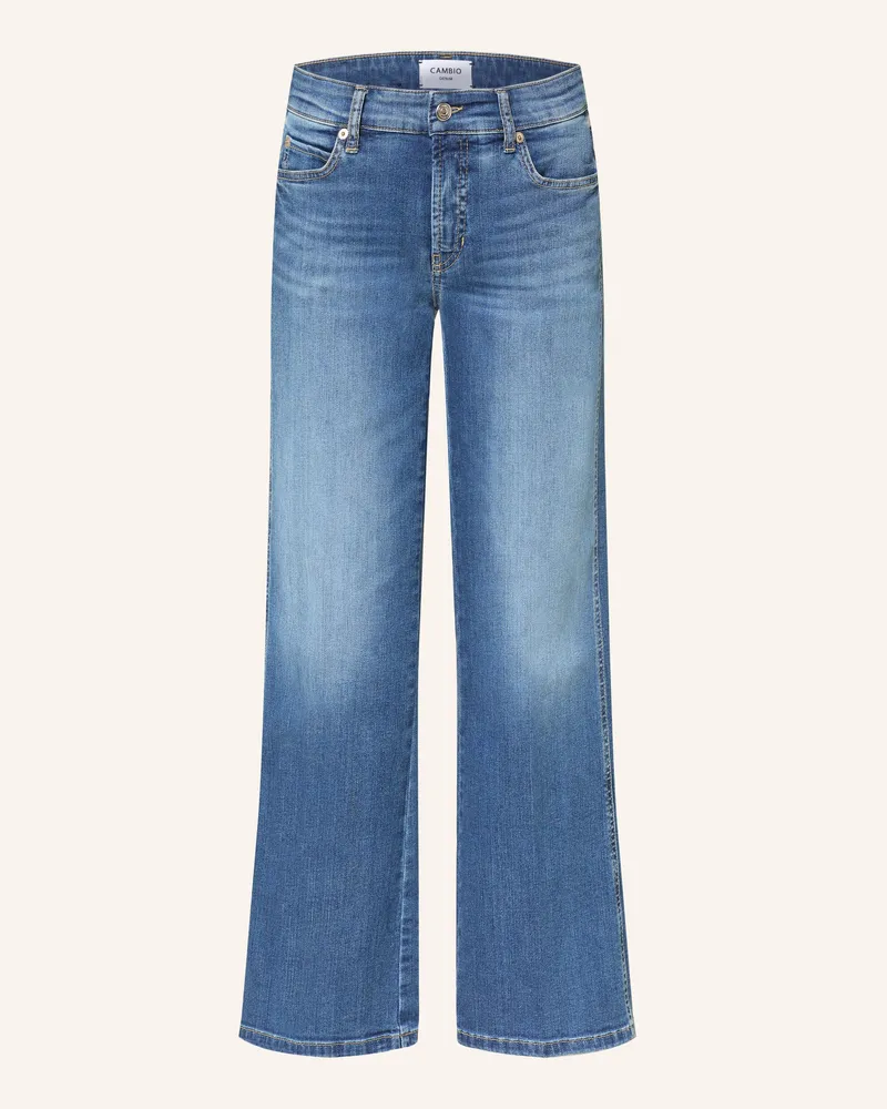 Cambio Flared Jeans Francesca blau 5102