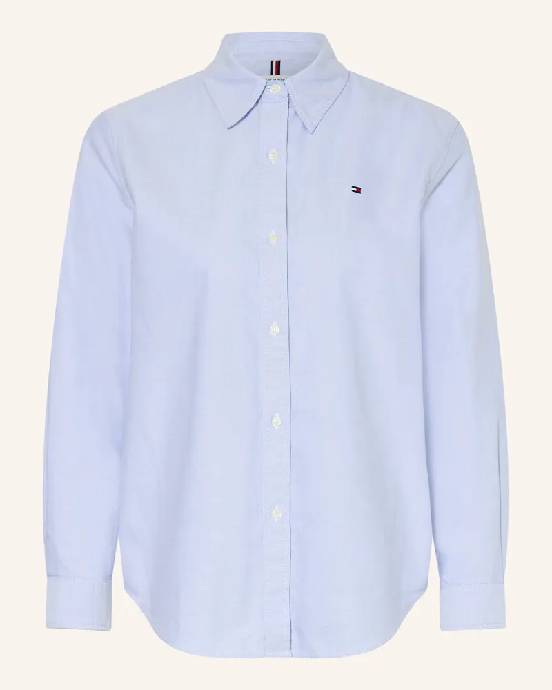 Tommy Hilfiger Hemdbluse blau Hellblau