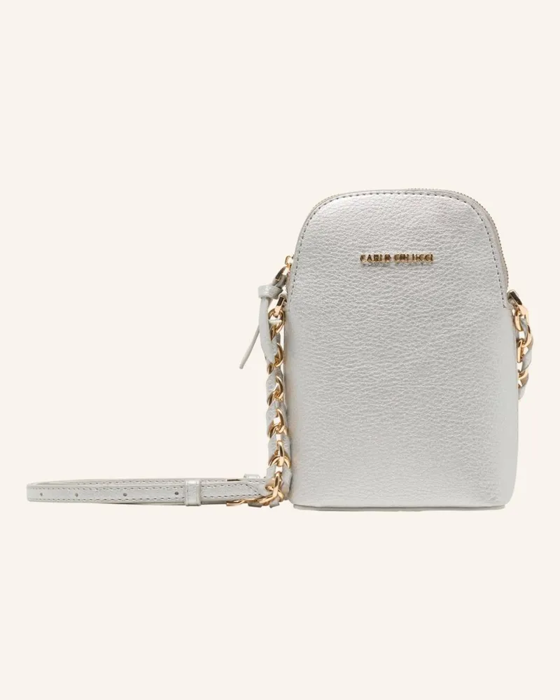 Carlo Colucci Minitasche Delai silber Silber