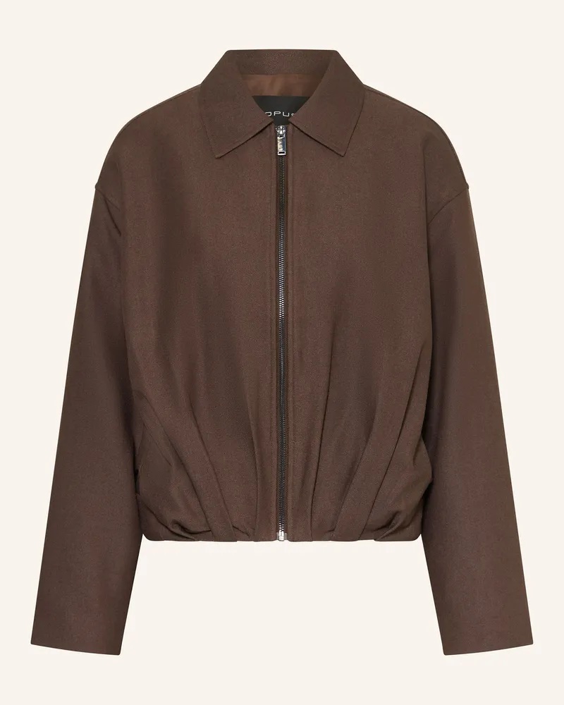 OPUS Blouson Jelani braun Dunkelbraun