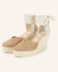 Manebí Wedges - TAUPE Beige