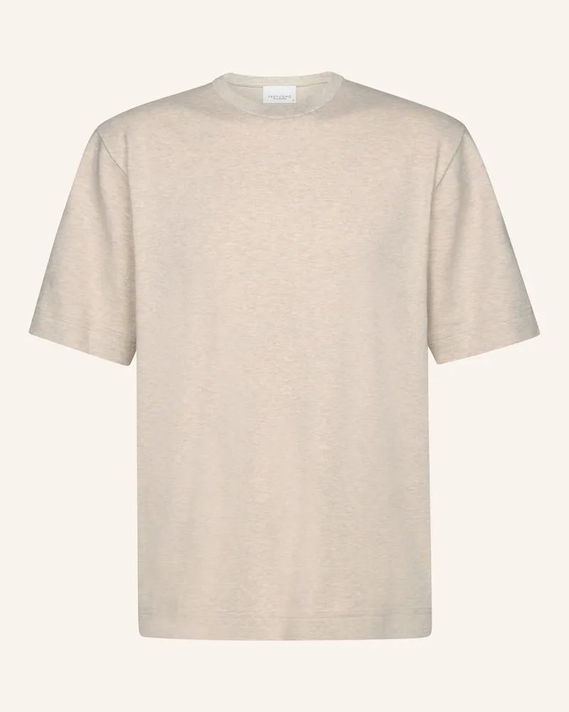 Profuomo T-Shirt kurzarm Beige